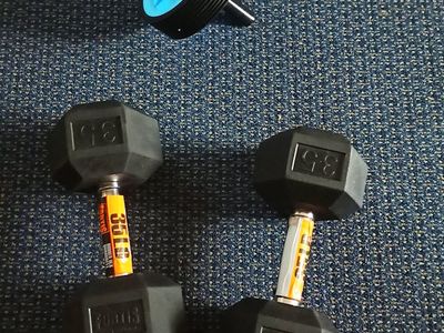 Close up of eye training equipment and tools